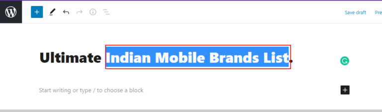 Blog 2 optimizing article for seo in india on wordpress
