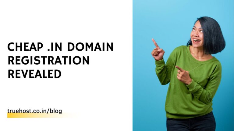 Blog 14 Cheap .in Domain Registration Revealed