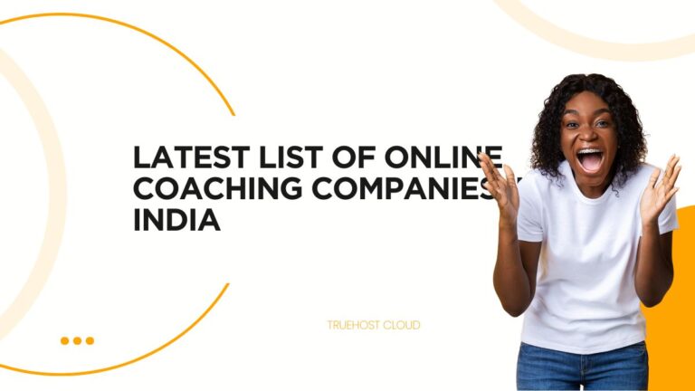 Blog 10 Latest List of Online Coaching Companies in India