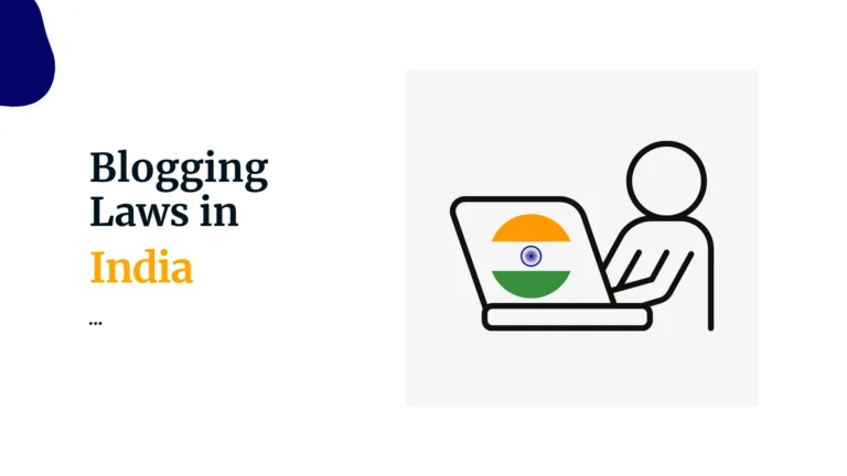 Blogging Laws in India