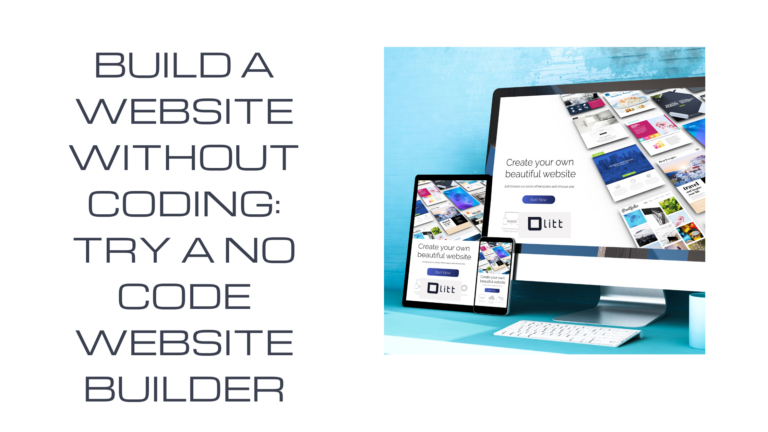 Create a Website with a No Code Website Builder