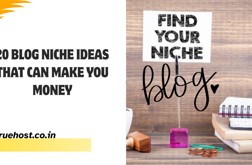 20 Blog Niche Ideas That Can Make You Money